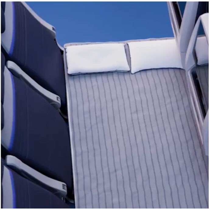 Nasce il “sedile rilassante” della classe economy in aereo: l’iniziativa di United Airlines sarà disponibile solamente tra un anno – VIDEO