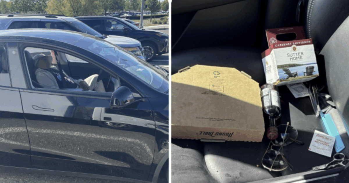 La sua Tesla scorrazza per le vie della città, lui dorme al volante ubriaco e sotto effetto di marijuana: la scena che si trova davanti la polizia non lascia spazio a dubbi