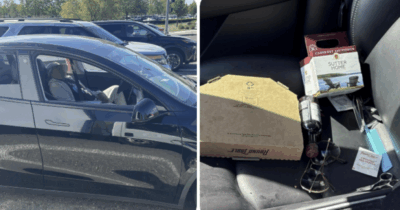 Copertina di La sua Tesla scorrazza per le vie della città, lui dorme al volante ubriaco e sotto effetto di marijuana: la scena che si trova davanti la polizia non lascia spazio a dubbi
