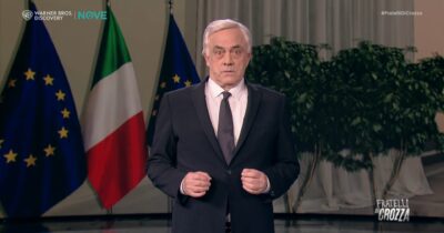 Copertina di Crozza-Tajani e la paura di “rompere” con Marina Berlusconi: “Forse la battaglia del papà agli italiani non interessa…”