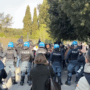 Copertina di Anarchici al presidio (vietato) a Roma per Ardizzone e Mercogliano: 91 identificati dalla polizia, si valuta il foglio di via