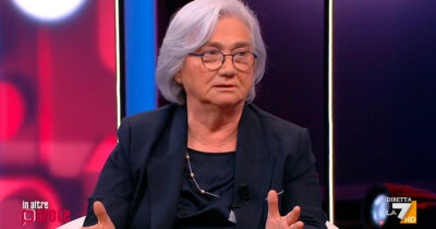 Copertina di Bindi striglia Conte e Schlein: “Ma quali primarie, da soli non ce la fate. Serve qualcuno che vi metta intorno a un tavolo”. Su La7