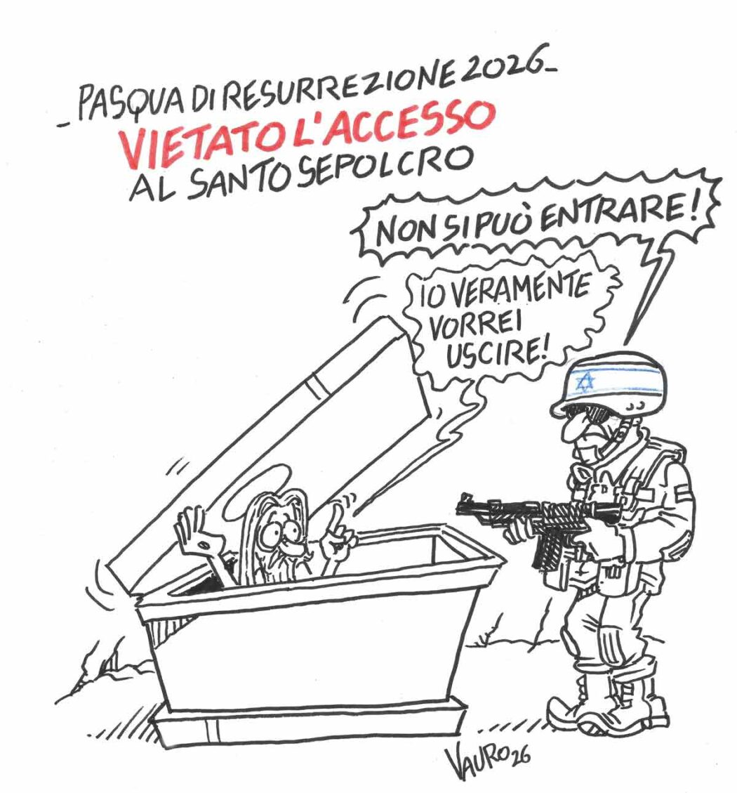 La vignetta di Vauro