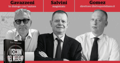 Copertina di “I cecchini del weekend”, Ezio Gavazzeni racconta la storia dei “safari umani” con Guido Salvini e Peter Gomez