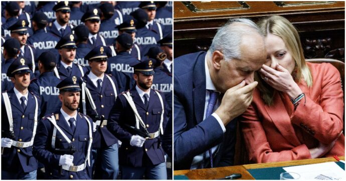 Milleproroghe, la Federazione di polizia contro il governo Meloni: “Gravissima lesione della libertà sindacale”