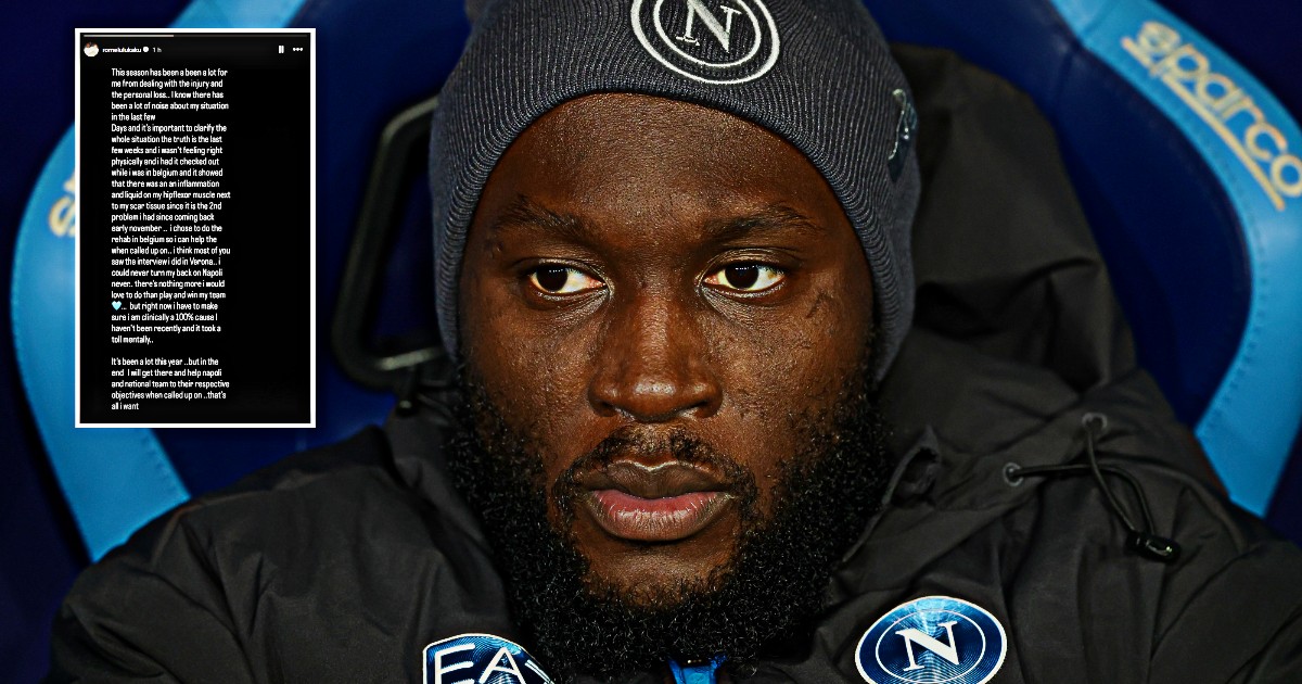 “Non stavo bene, è stato un anno pesante”: Lukaku rompe il silenzio e spiega perché è rimasto in Belgio