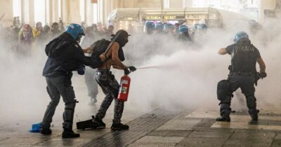 Copertina di Milano, nuovo “Daspo” a 8 manifestanti proPal