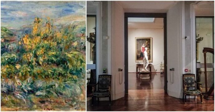 Colpo alla Magnani Rocca di Parma, i ladri abbandonano un Renoir durante la fuga