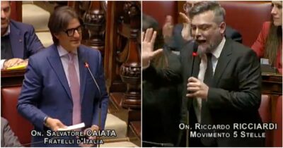 Copertina di Scintille in Aula alla Camera, FdI chiede un’informativa su Salis e l’opposizione si scatena. Il M5s: “Parlateci della ‘banda delle forchette’ di Delmastro”