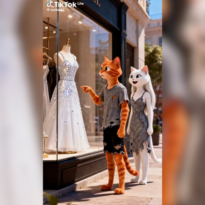 Gatti ladri per amore e altri che vengono lasciati: sui social spopolano i video-dramma generati con l’Ai (ma non sempre sono ‘educativi’)