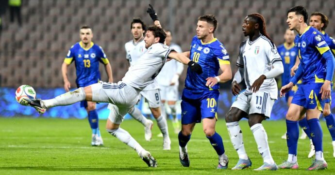 Bosnia-Italia 0-1, secondo tempo di sofferenza: un miracolo di Donnarumma salva gli azzurri | Diretta