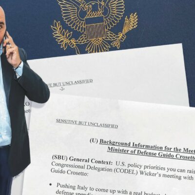 Copertina di La richiesta degli Usa a Crosetto: “Comprate le armi americane”