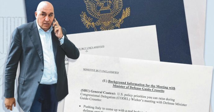 La richiesta degli Usa a Crosetto “Comprate le armi americane”