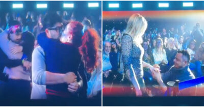 Copertina di Gigi D’Alessio a Milano benedice le proposte di matrimonio. Il momento cult di “Si te sapesse dicere”: “Così rimarrà per sempre nei vostri cuori” – IL VIDEO