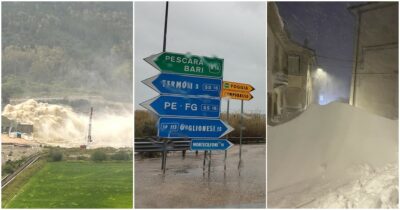 Copertina di Molise in ginocchio per la pioggia: rischio esondazione diga del Liscione, evacuata zona industriale a Termoli