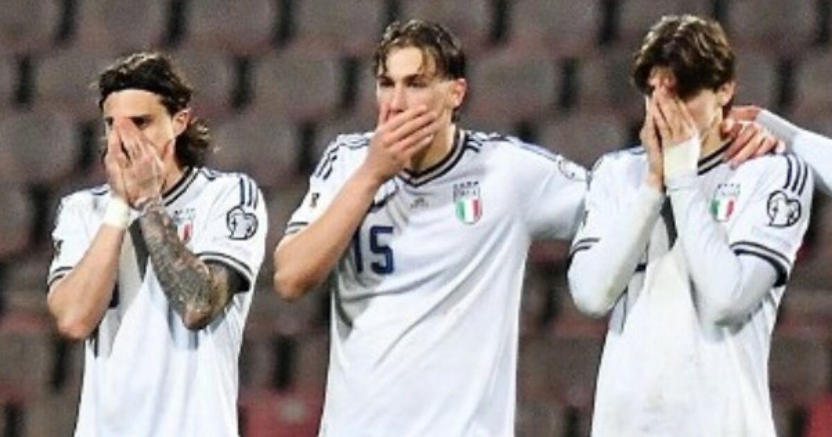 Italia senza Mondiali per almeno 16 anni: poi non lamentiamoci che i ragazzi si allontanano dal calcio