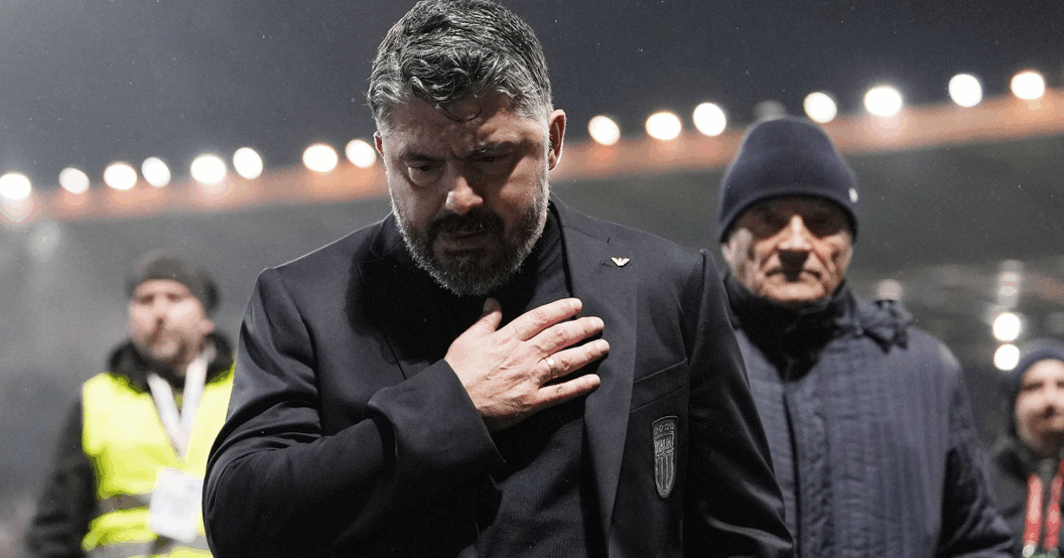 Quando l’Italia di Rino Gattuso viene eliminata alla finale play off per i Mondiali 2026 lo share sfiora il 70%: i dati d’ascolto