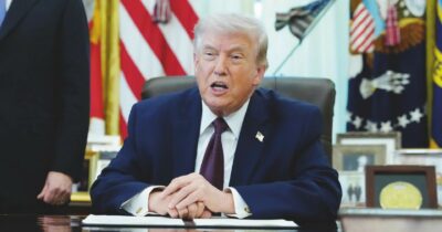 Copertina di Trump, presidente delle “20 guerre”. “L’Iran chiede una tregua”: smentito