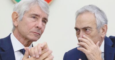 Copertina di Gravina  attacca gli sport minori e si becca le uova Da Malagò ad Abete:  è il “vecchio”  che  avanza