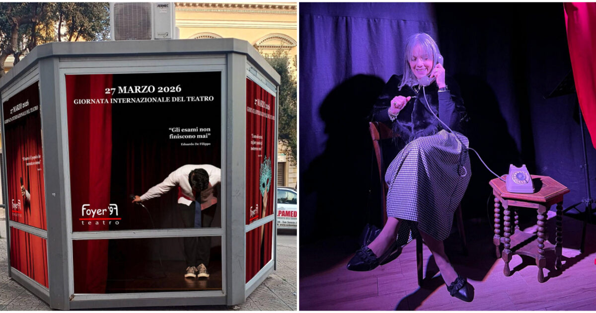 Un’edicola abbandonata si trasforma in un piccolo teatro: repliche ogni 15 minuti e solo 6 posti disponibili