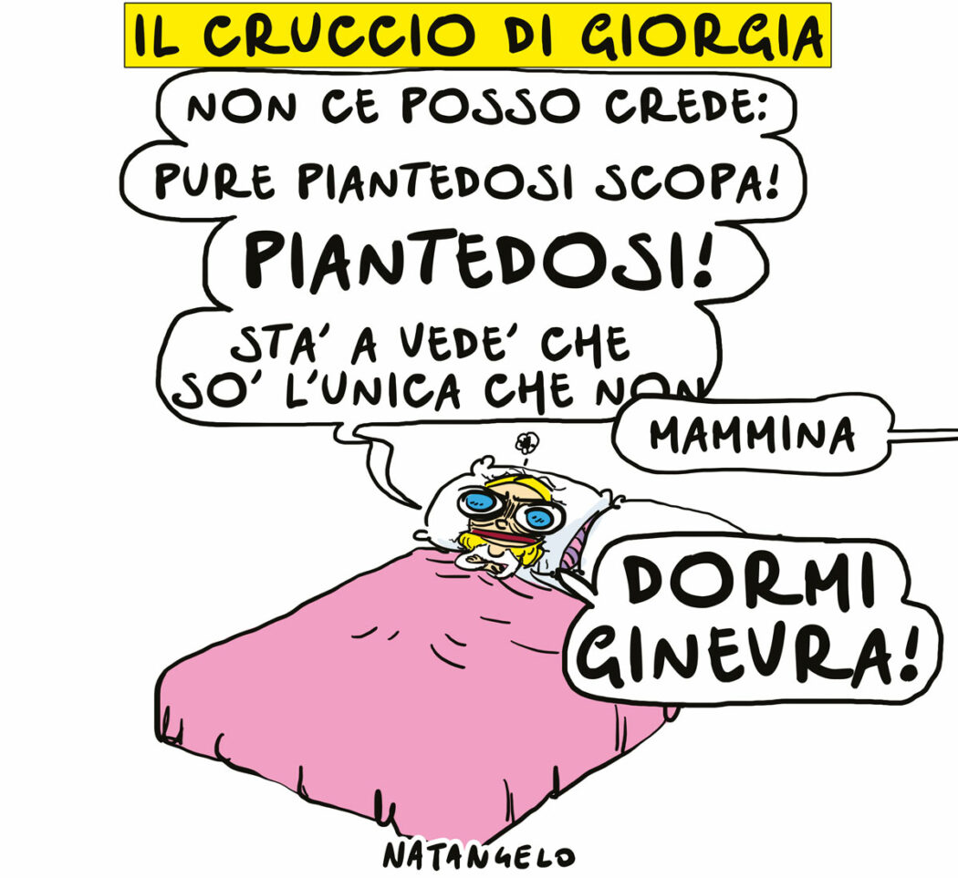 La vignetta di Natangelo