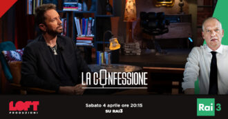 Copertina di Scanzi a La Confessione di Gomez (Rai3): “Le polemiche sul mio vaccino Covid? Ho pensato al suicidio, ma la mia compagna mi ha aiutato”