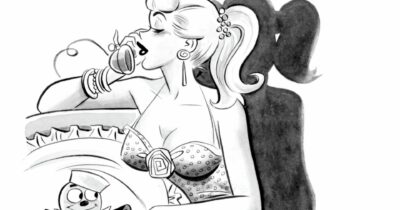 Copertina di La palestra di satira di Daniele Luttazzi: domenica 5 aprile