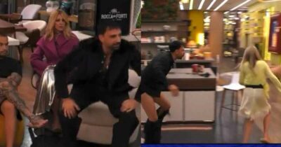 Copertina di “Vieni Mussola”, “Ti prego, Raimondo, guarda che belle ragazze”: Todaro in mutande rincorre Alessandra Mussolini, cosa è successo nella notte al Grande Fratello Vip