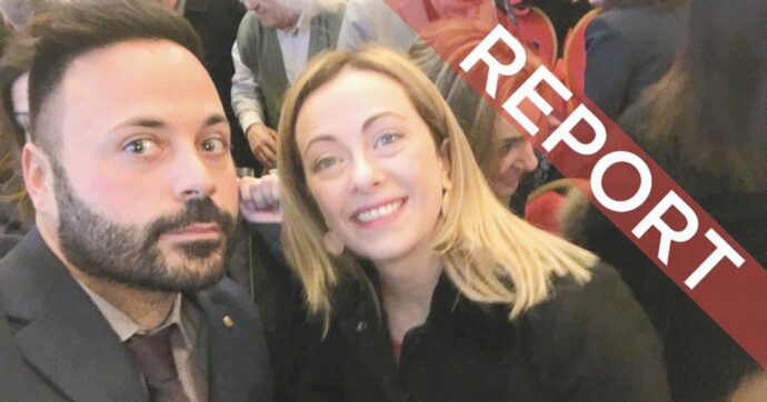 Il pentito e la foto con Meloni : “Si accreditò per conto di FdI”
