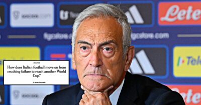 Copertina di “Dirigenti dai capelli bianchi al comando”: per il “New York Times” il calcio italiano è “come il Titanic”