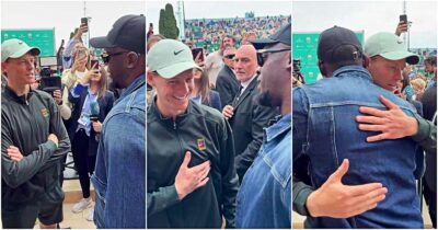 Copertina di “Ti sei divertito?”: lo scambio di battute tra Sinner e Bolt dopo il match vinto a Montecarlo | Video