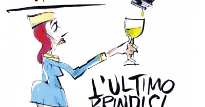 Copertina di La vignetta di Beppe Mora