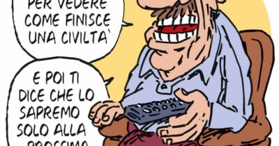 Copertina di La vignetta di Franzaroli