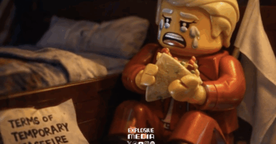 Copertina di Trump e l’onta della strategia Taco: così la propaganda iraniana sbeffeggia il presidente Usa con video Lego da milioni di clic