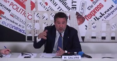 Copertina di La risposta surreale di Salvini alla stampa estera: “Bosnia nell’Ue? Non voglio parlarne, ci ha appena eliminati ai Mondiali”