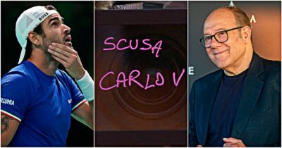 Copertina di “Scusa Carlo Verdone”: perché Berrettini ha citato l’attore dopo aver distrutto Medvedev