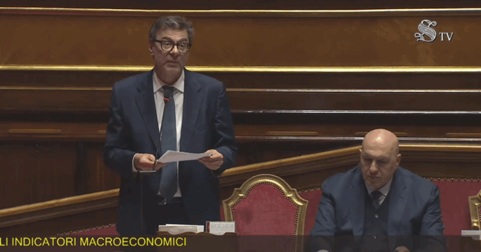 “Economia italiana in rallentamento? Credo nei miracoli”: la riposta di Giorgetti in Senato – Video