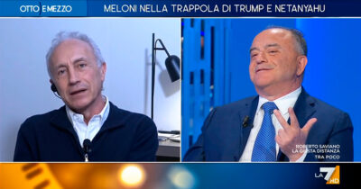 Copertina di Travaglio a La7: “La ‘schiforma’ Nordio sui 3 gip? Una follia che paralizzerà i tribunali, stanno completando lo sfascio della giustizia”