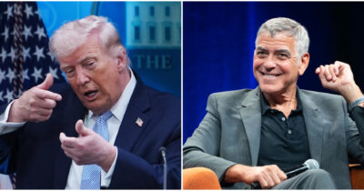 Copertina di “L’unica persona che sta commettendo crimini di guerra è George Clooney per i suoi film orribili”: la Casa Bianca risponde a muso duro all’attore