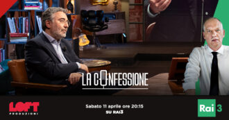 Copertina di Marco Damilano a La Confessione di Gomez (Rai3): “Elly Schlein è la novità politica di questa legislatura. Può battere Giorgia Meloni”