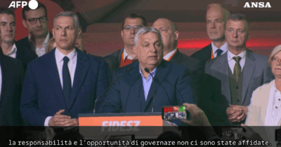Copertina di “Risultato doloroso ma chiaro”, il breve discorso di Orban dopo la sconfitta in Ungheria: “Non ci arrenderemo mai” – Video
