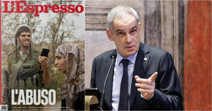 Ambasciatore israeliano a Roma contro la copertina de L’Espresso: “Distorce la realtà”. E scatena gli attacchi social, ma la foto è vera