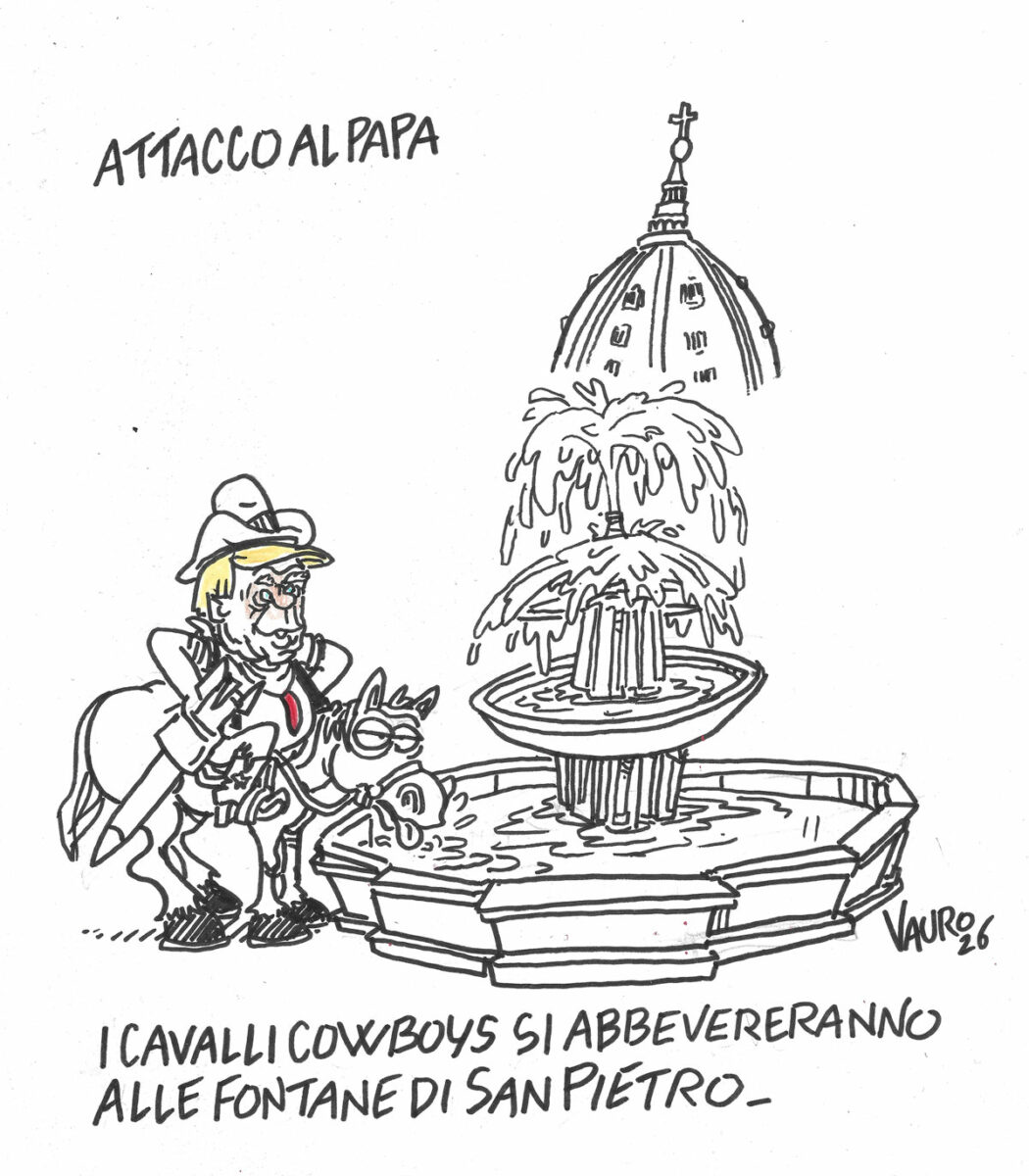La vignetta di Vauro