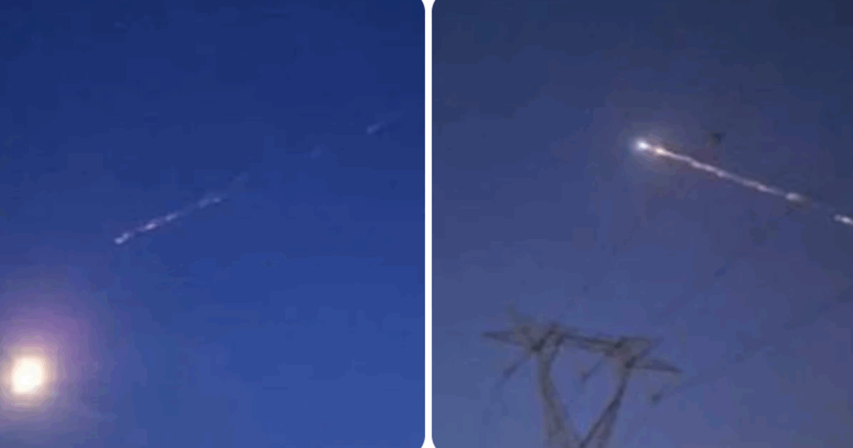 Una scia luminosa illumina i cieli del Sud Italia all’alba, lo spettacolo è bello ma si tratta di “space debris”: cos’è e perché non c’è alcun pericolo per chi si trova a Terra