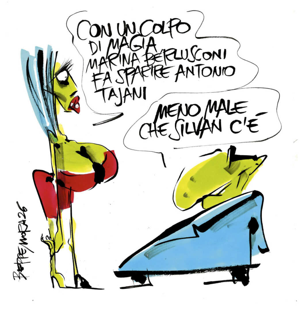 La vignetta di Beppe Mora