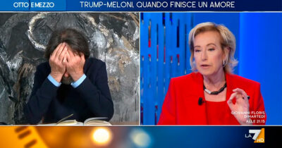 Copertina di Cacciari esplode con Moratti: “La visitina di Tajani in Libano? E questa sarebbe politica? Dovevate fare una mozione contro Israele all’Onu”. Su La7