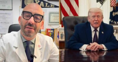 Copertina di Bassetti contro Trump: “Il mondo si sta accorgendo della sua follia patologica. Speriamo che qualche collega psichiatra riesca a mettergli un freno”