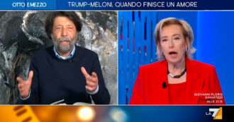 Lite Cacciari-Moratti: "Meloni alleata di Trump? Il vostro atlantismo fa schifo"