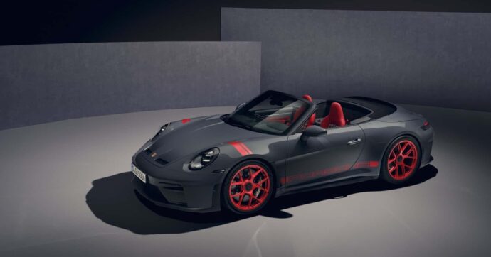 Porsche 911 GT3 S/C, debutta la prima cabrio da pista con 510 CV e cambio manuale – FOTO