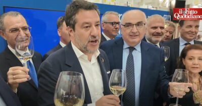 Copertina di “Le risposte su dazi e crisi energetica? Ci aspettavamo di più dal governo”. La delusione degli imprenditori del Vinitaly nel giorno della visita di Salvini e Meloni